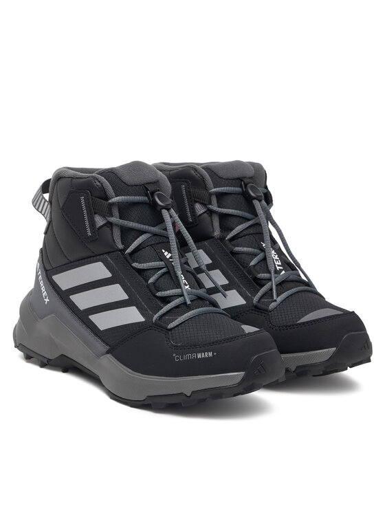 adidas Трекінгові черевики adidas Terrex Ax4R Mid Climawarm+ Hiking Shoes Kids JH5490 Чорний