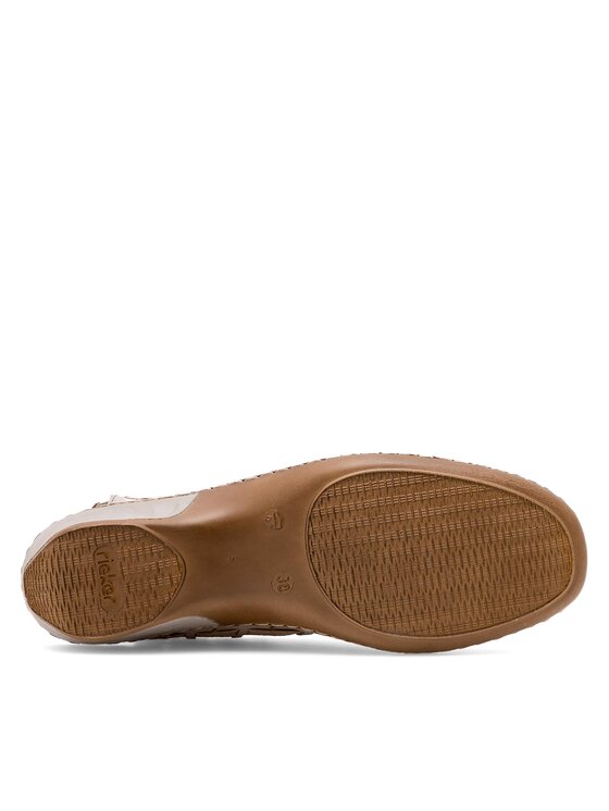 Rieker Pantofi Rieker 47156-43 Bej
