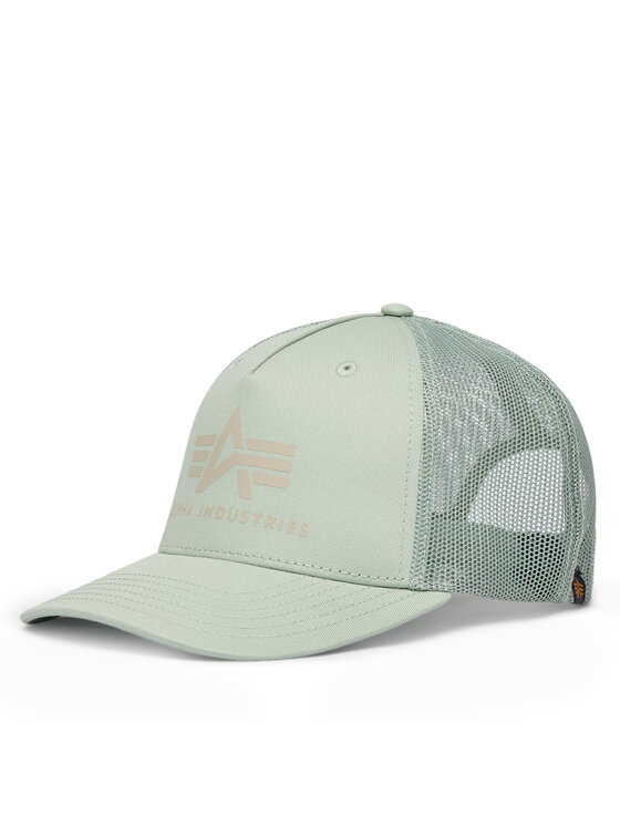 Alpha Industries Kšiltovka Alpha Industries Trucker Basic 186902 Zelená
