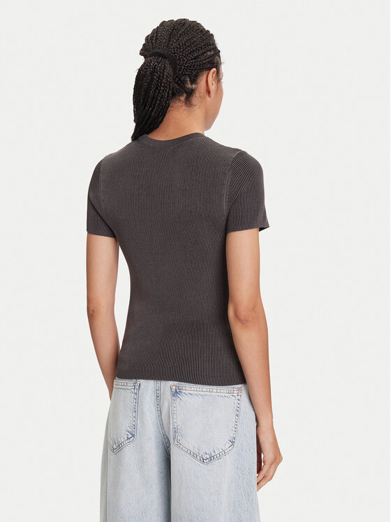 Miss Sixty Miss Sixty Футболка 6S1RJ23100 Сірий Slim Fit