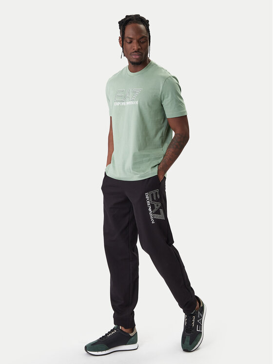 EA7 Emporio Armani EA7 Emporio Armani Camiseta 7M001307 AF10375 U7243 Verde Regular Fit