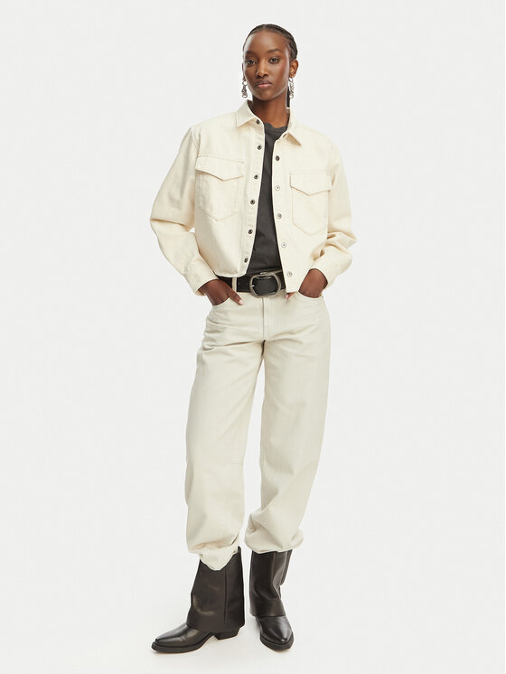 G-STAR G-STAR Cazadora vaquera D29107-E362 Crema Relaxed Fit