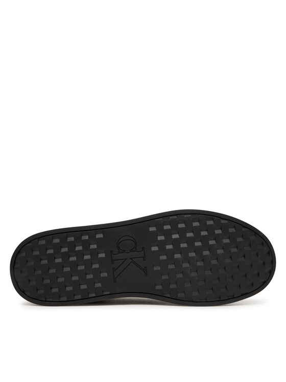 Calvin Klein Sneakers Calvin Klein 3 Cupsole Derby Pu Smo HM0HM02458 Nero