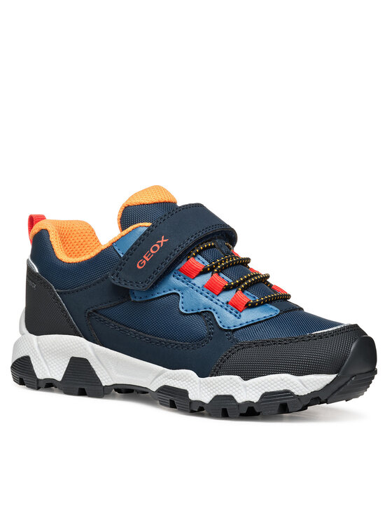 Geox Trekingová obuv Geox J Magnetar B Abx J553ZA 0FU50 C0700 D Tmavomodrá