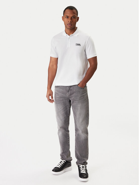KARL LAGERFELD KARL LAGERFELD Polo 745780 500235 Blanco Regular Fit