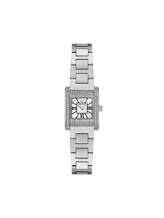 Emporio Armani Годинник Emporio Armani Mini Genni AR11662 Срібний