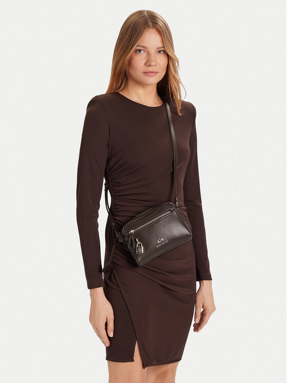 Armani Exchange Kabelka Armani Exchange XW000303 AF12040 U6304 Hnedá