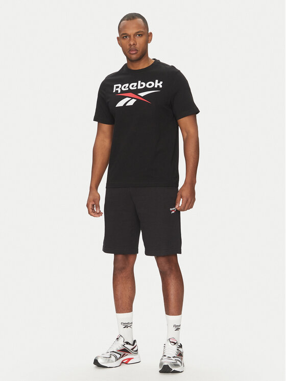 Reebok Reebok Majica 100216166 Črna Regular Fit