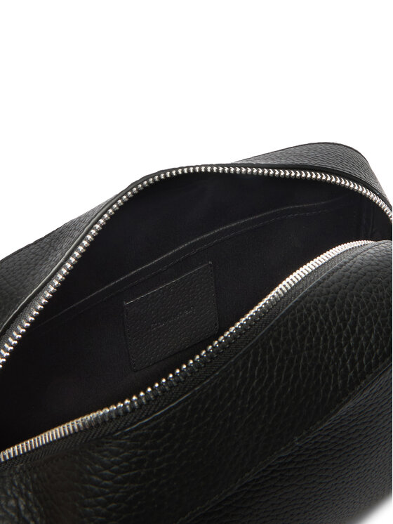 Calvin Klein Kosmetyczka Calvin Klein Foil Emboss Dopp Kit LV04D1031G Czarny
