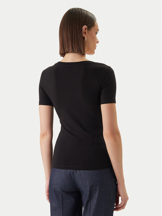 Just Cavalli Just Cavalli Camiseta 80PAHT02 CJ502 Negro Slim Fit