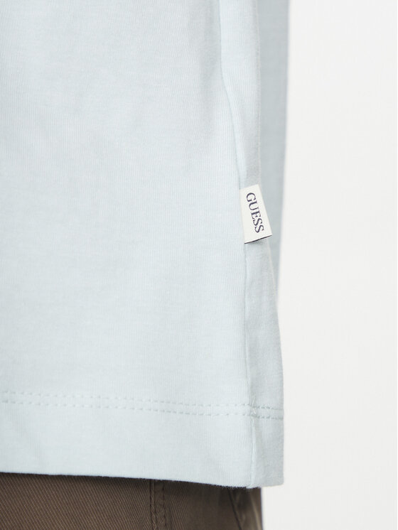 Guess Jeans Guess Jeans Футболка M4YI44 K8FQ4 Голубий Oversize