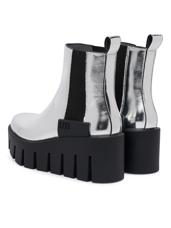 United Nude Ботильйони United Nude Grip Chelsea LO V 1103214116 Срібний