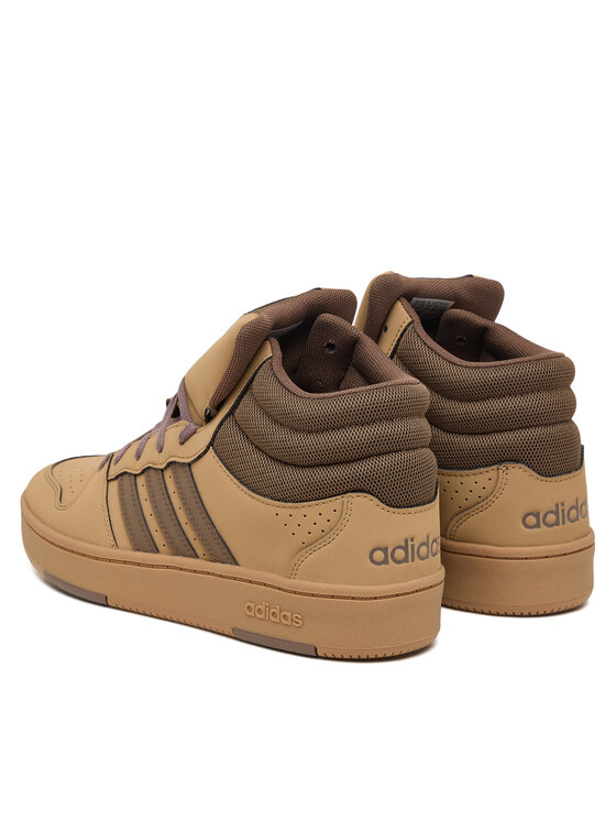 adidas Sneakersy adidas Hoops Mid Classic KI7495 Brązowy jasny