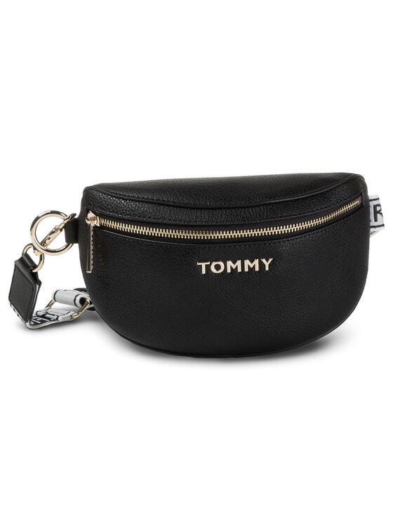 Tommy Hilfiger Borsetă Tommy Hilfiger Iconic Tommy Bumbag AW0AW08105 Negru
