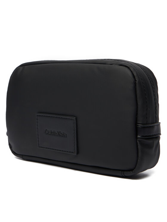 Calvin Klein Somiņa Calvin Klein Puffer Utility Zip Puch LV04D1114G Melns