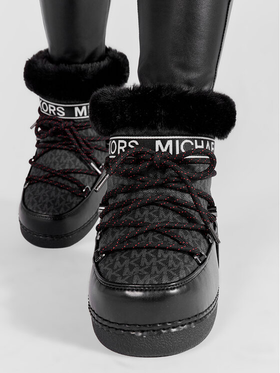 MICHAEL Michael Kors Sniega zābaki MICHAEL Michael Kors Zelda Bootie 40R2ZMFE5B Melns