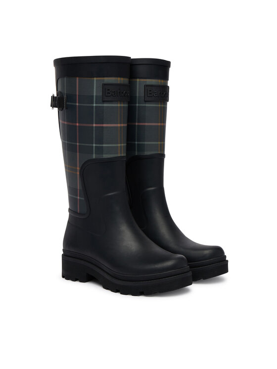 Barbour Gumene čizme Barbour DenaTallWelly LRF0153BK92 Crna