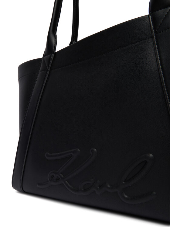 KARL LAGERFELD Geantă KARL LAGERFELD B1W30066 Negru