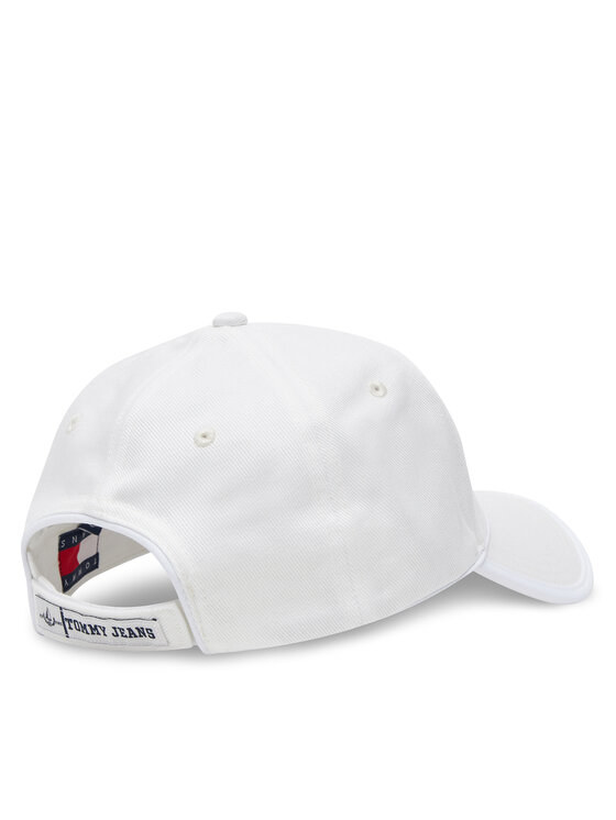 Tommy Jeans Kapa s šiltom Tommy Jeans Cool Summer AW0AW17315 Kremna