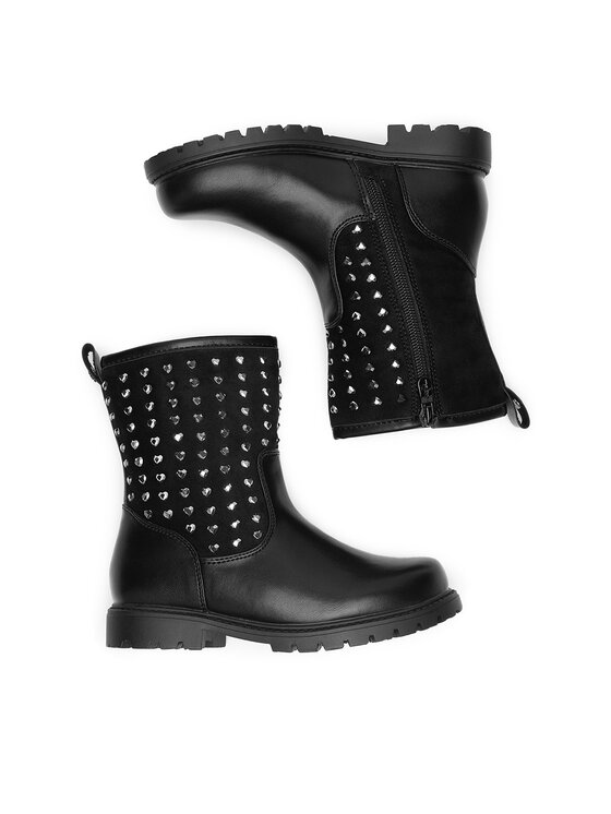 Nelli Blu Členková obuv Nelli Blu CS1575-05 Čierna