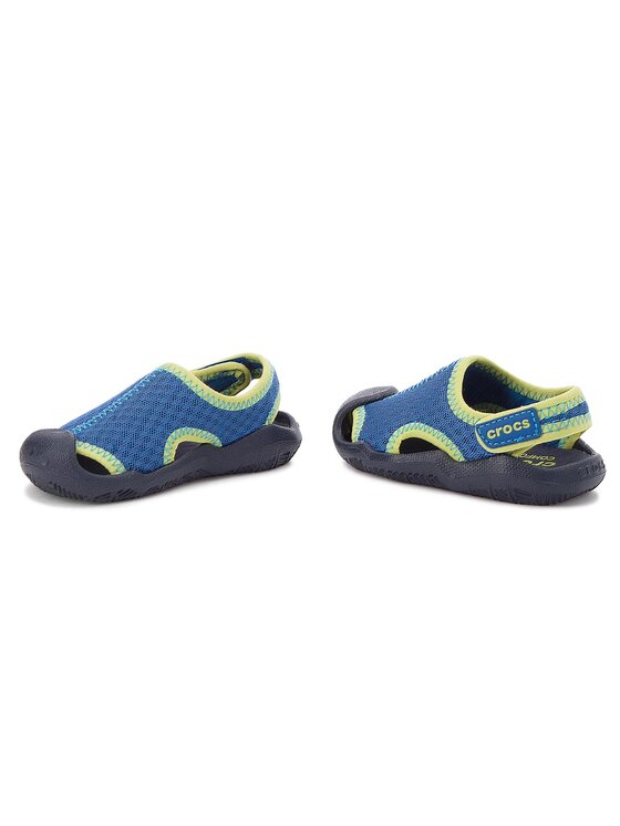 Crocs Sandale Crocs Swiftwater Sandal K 204024 Tamnoplava