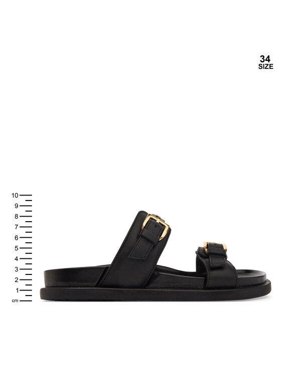 Elisabetta Franchi Papucs Elisabetta Franchi F4A2-E0601-0092 S Fekete