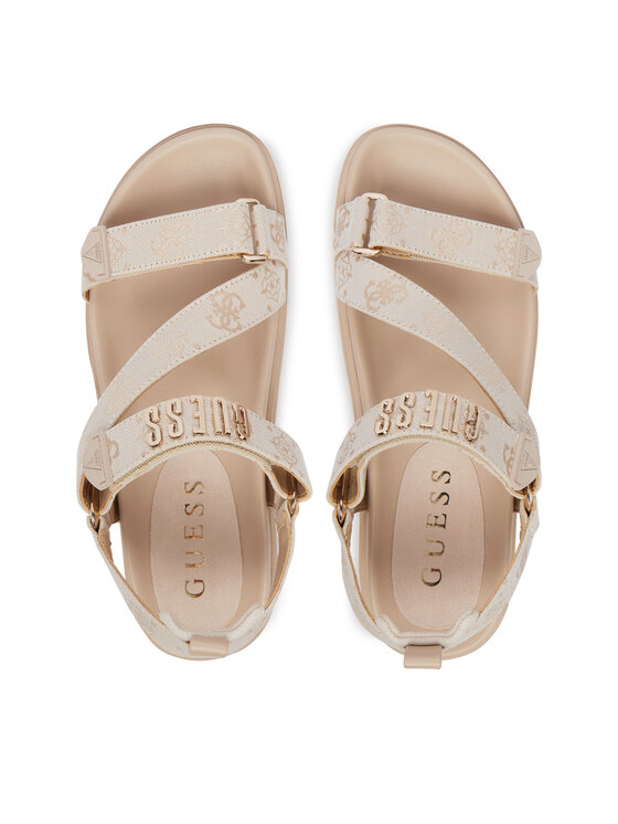 Guess Szandál Guess FLJFTT FAL03 Bézs