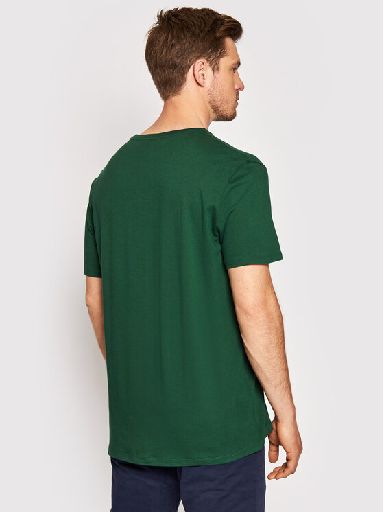 Lacoste Lacoste Majica TH6709 Zelena Regular Fit