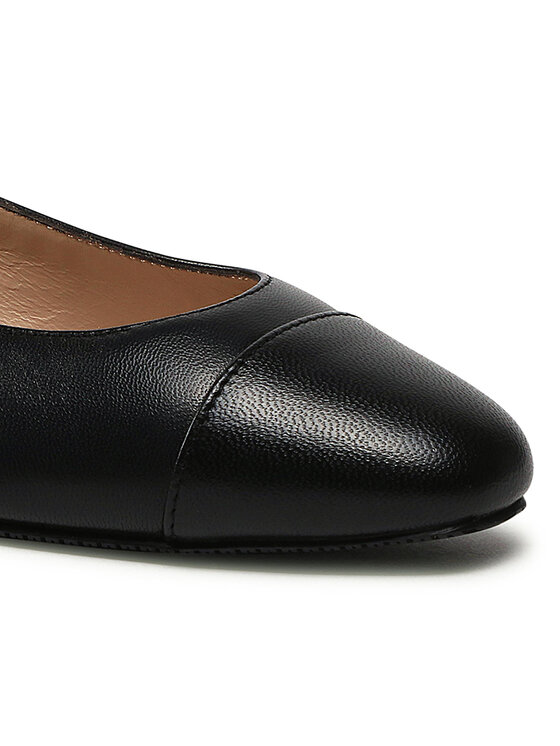 Stuart Weitzman Балетки Stuart Weitzman Pearl Flat SB753 Чорний