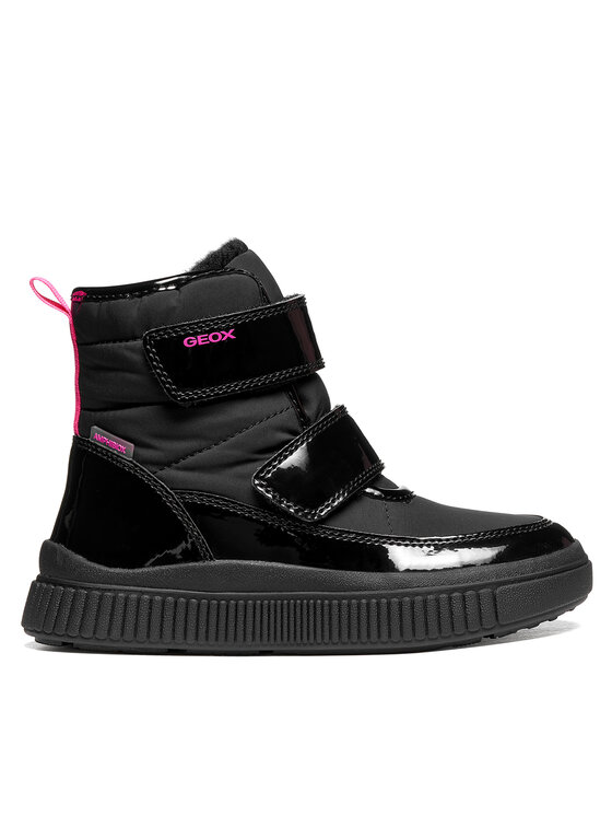 Geox Polacchine Geox J Laquinny Girl B Abx J661JB 0HHFU C9B8L S Nero
