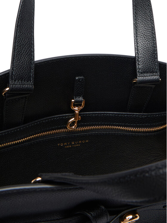 Tory Burch Ročna torba Tory Burch Romy Bauletto 179990 Črna