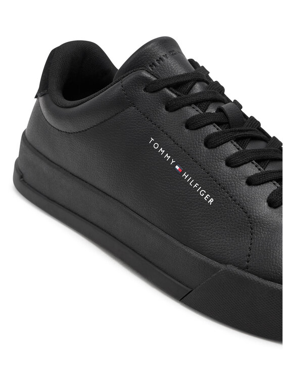 Tommy Hilfiger Sneakersy Tommy Hilfiger Court FM0FM05297 Czarny