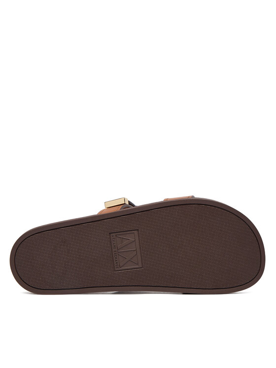 Armani Exchange Шльопанці Armani Exchange XW002575 AF21266 U6123 Коричневий