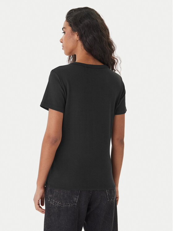 HUGO HUGO Camiseta Deloris 50512002 Negro Regular Fit
