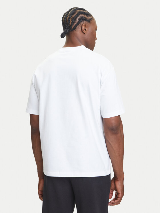 Calvin Klein Jeans Calvin Klein Jeans Camiseta Hero Monologo LV04RB295G Blanco Relaxed Fit