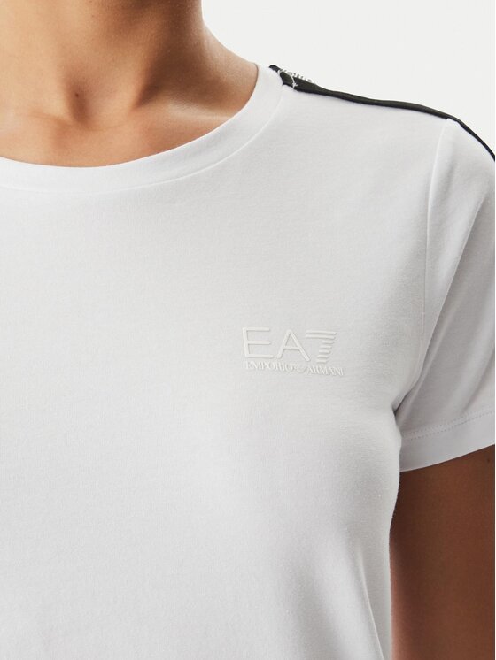 EA7 Emporio Armani EA7 Emporio Armani Camiseta 7W001490 AF10373 U0002 Blanco Regular Fit