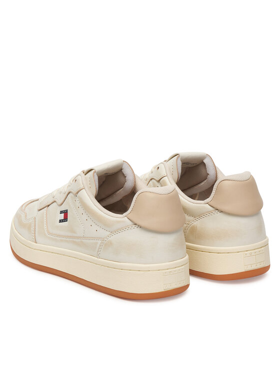 Tommy Jeans Snīkeri Tommy Jeans Archive '98 Court EN0EN02984 Bēšs
