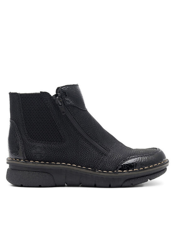 Rieker Botine Rieker 73355-00 Negru