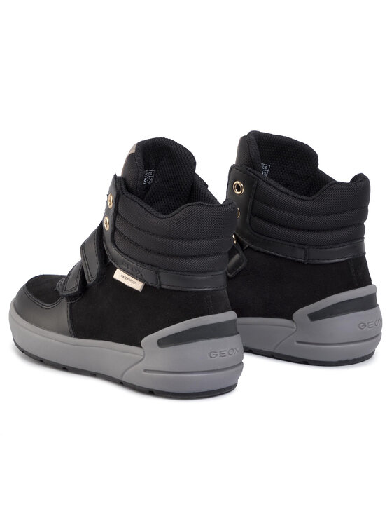 Geox Ghete Geox J Sleigh G.Wpf B J94AGB 02285 C9999 S Negru