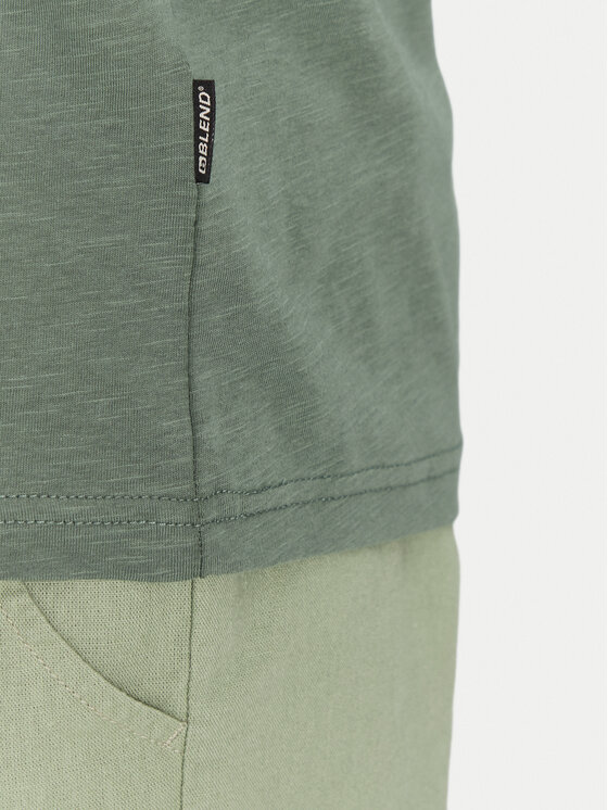 Blend Blend Majica brez rokavov 20718289 Zelena Regular Fit