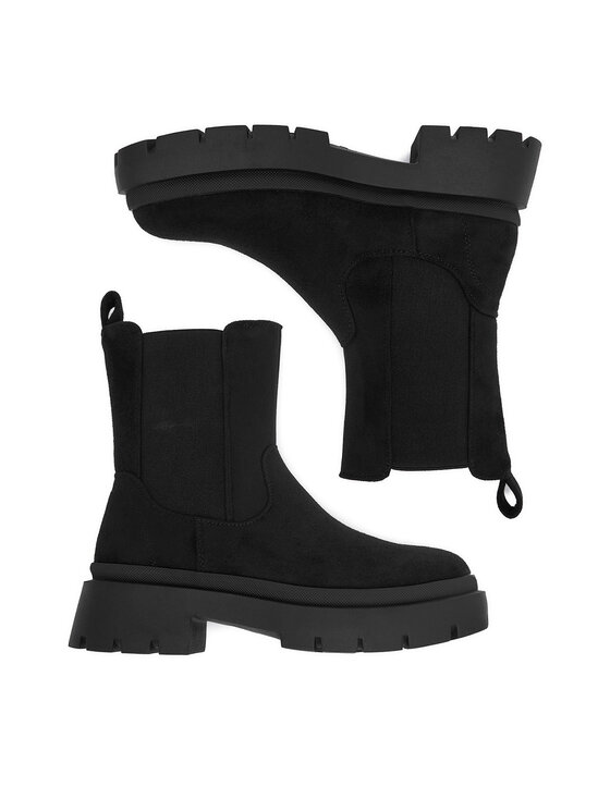 DeeZee Klassische Stiefeletten DeeZee CEO-LFH23018-20 Schwarz