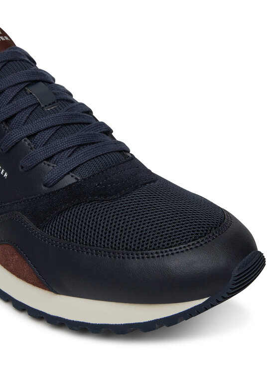 Tommy Hilfiger Sneakersy Tommy Hilfiger New Runner Eva Mix FM0FM05522 Tmavomodrá