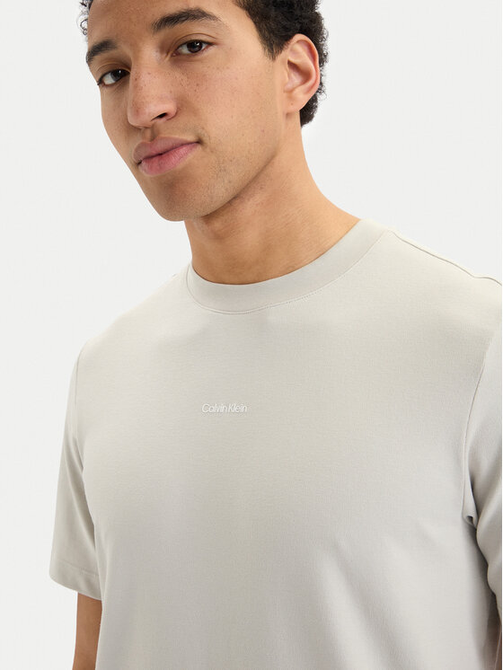 Calvin Klein Calvin Klein Marškinėliai LV04LC241G Kreminė Regular Fit