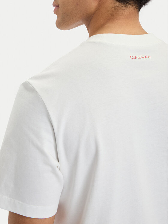 Calvin Klein Jeans Calvin Klein Jeans Camiseta SS 20S  LV04RG815G Blanco Regular Fit