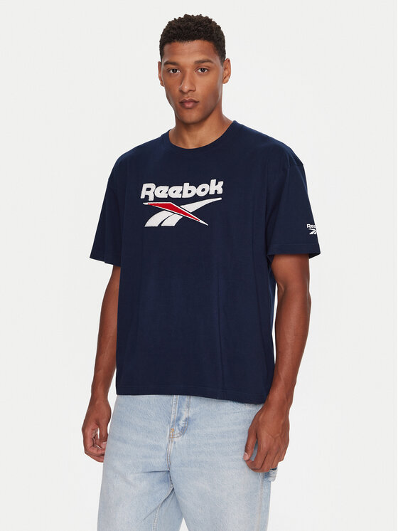 Reebok Reebok T-shirt RK25153CCM Blu scuro Regular Fit