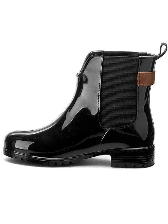 Tommy Hilfiger Gumijasti škornji Tommy Hilfiger Oxley 7R FW56821567 Črna