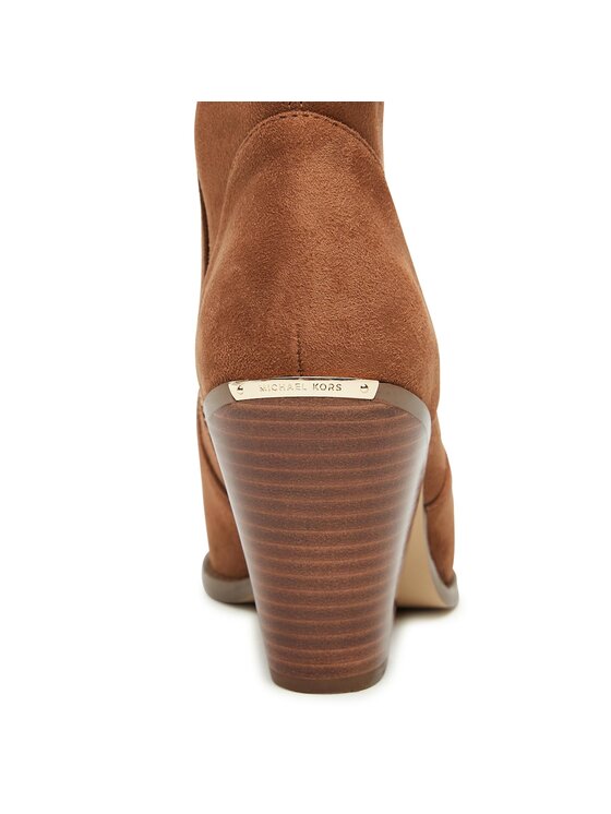 MICHAEL Michael Kors Botines MICHAEL Michael Kors Dover Heeled Bootie 40F3DOHE5S Marrón