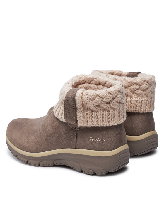 Skechers Ботильйони Skechers Easy Going Cozy 167401/TPE Коричневий