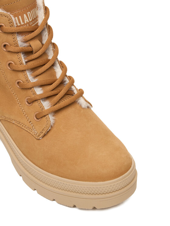 Palladium Šnurovacia obuv Palladium Pallarise Nbk Wl 99527-254-M Hnedá