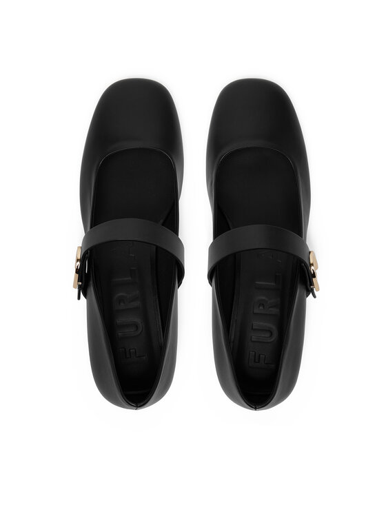 Furla Poltopánky Furla Chic Ballerina YJ70HIC X30000 AL O6000 Čierna